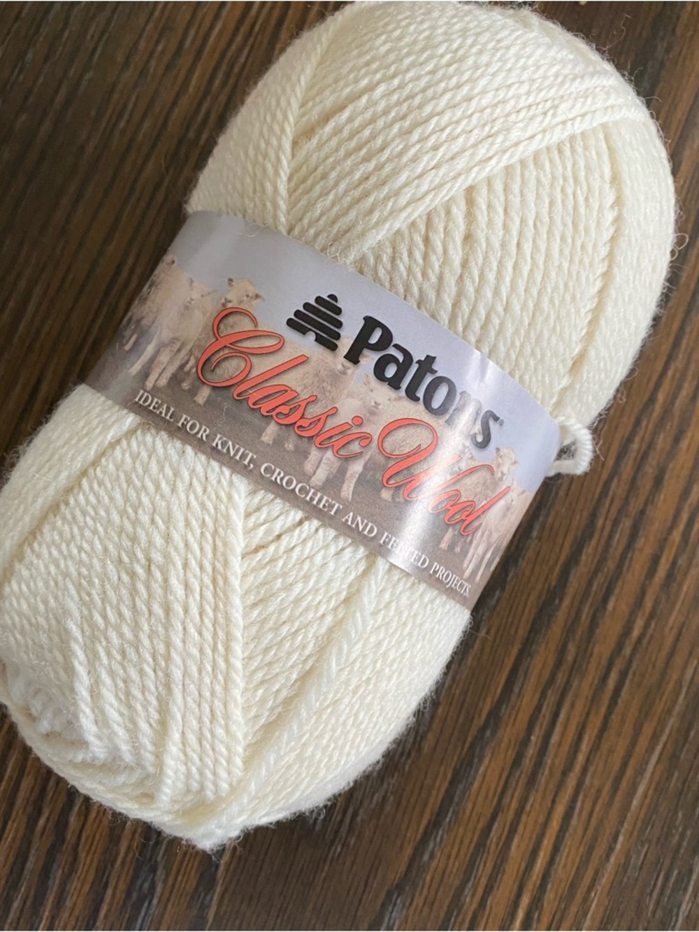 Patons Classic Wool Yarn in Aran